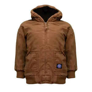 358.28 Toddler Brown Duck Jacket by Key Industries