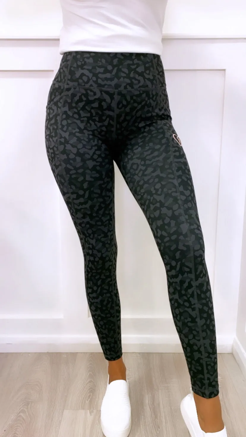 Active Walking Leggings Camo