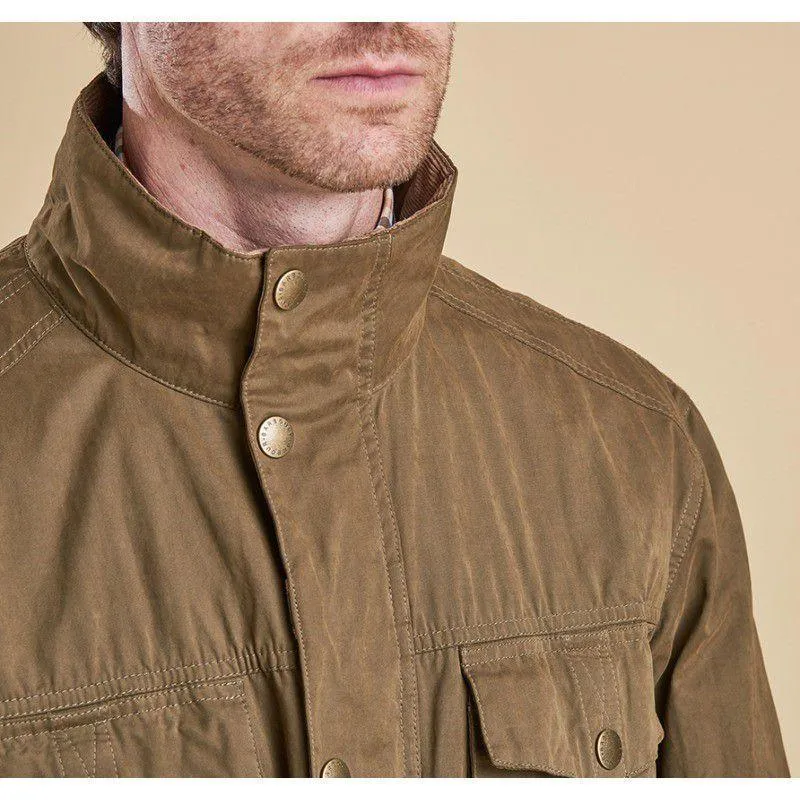 Barbour Sanderling Casual Mens Jacket - Dark Sand