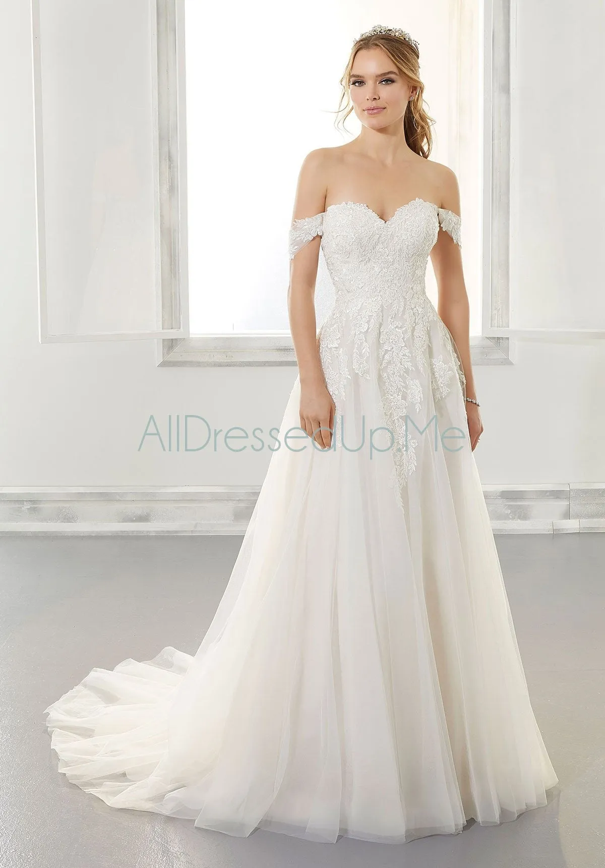 Blu - Arwen - 5878 - Cheron's Bridal, Wedding Gown