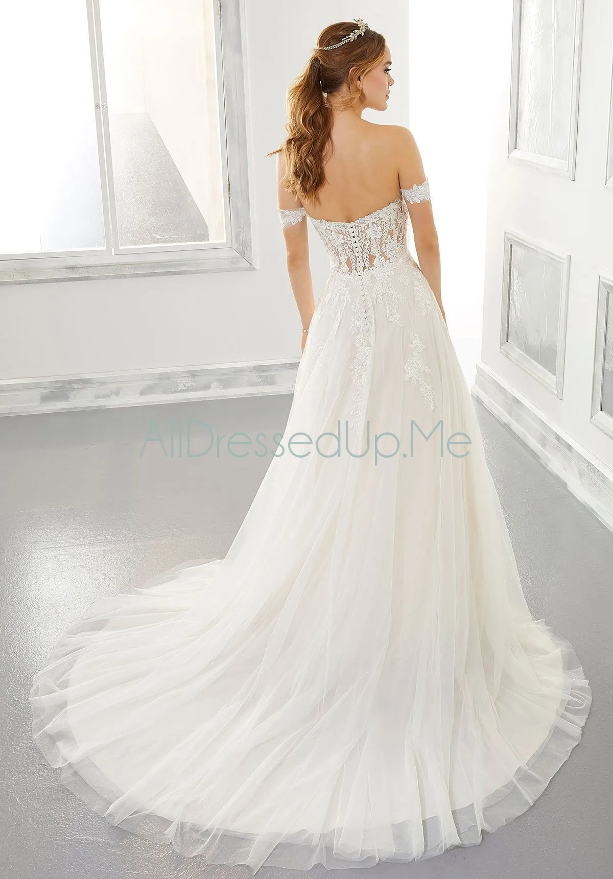 Blu - Arwen - 5878 - Cheron's Bridal, Wedding Gown