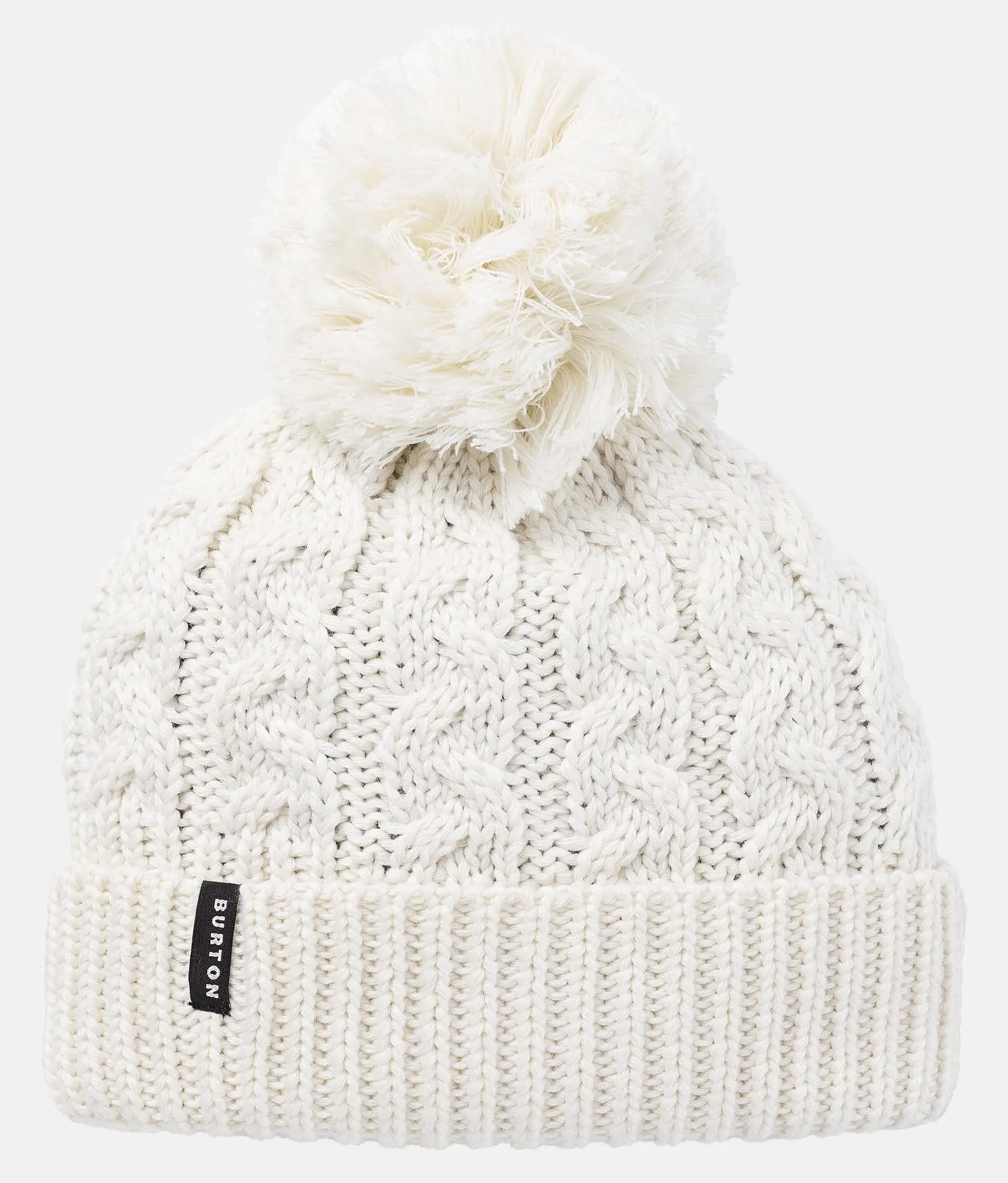 Burton Zippy Fleece Lined Beanie 2024 Stout White