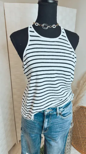 Club Monaco Striped Tank Size Medium