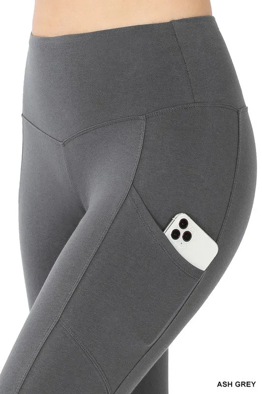 Cotton Leggings with pocket