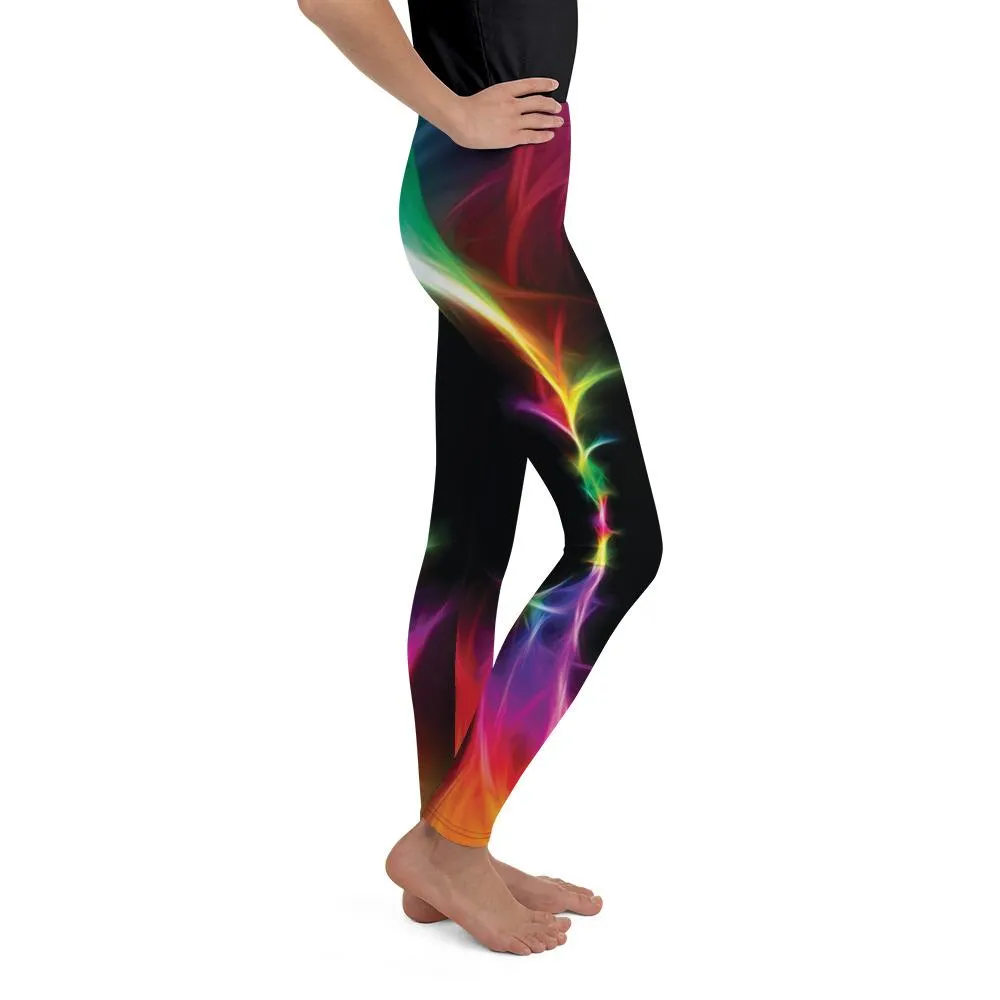 EDM Particle Wave Youth Leggings