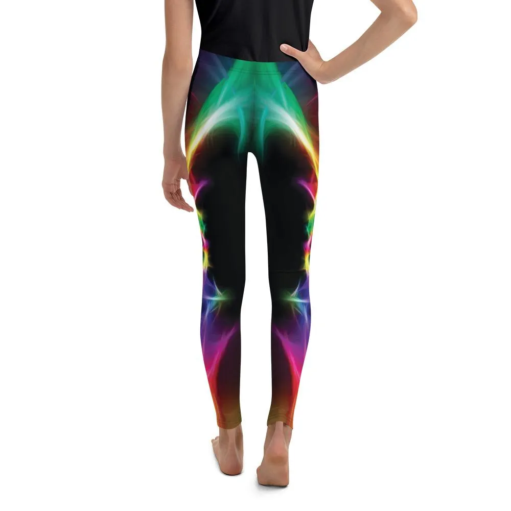 EDM Particle Wave Youth Leggings