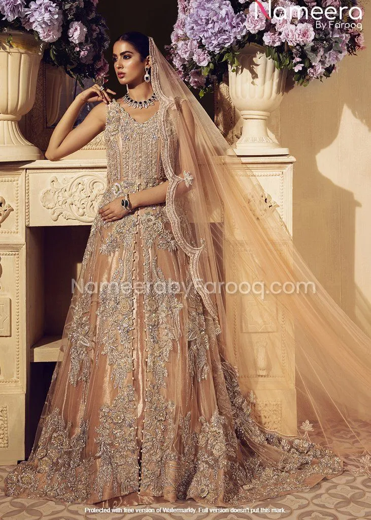 Embellished Bridal Pakistani Dresses for Wedding #BN121