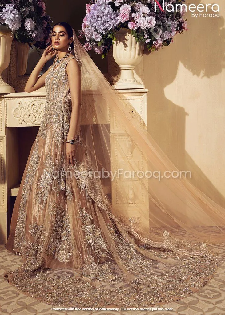 Embellished Bridal Pakistani Dresses for Wedding #BN121