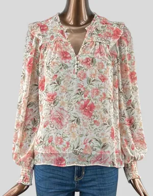 Ever New Positano Bloom Blouse - 0 US