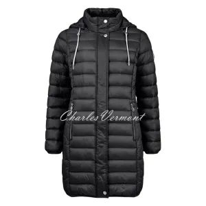 Frandsen Longline Padded Coat - Style 103-588-90 (Black)