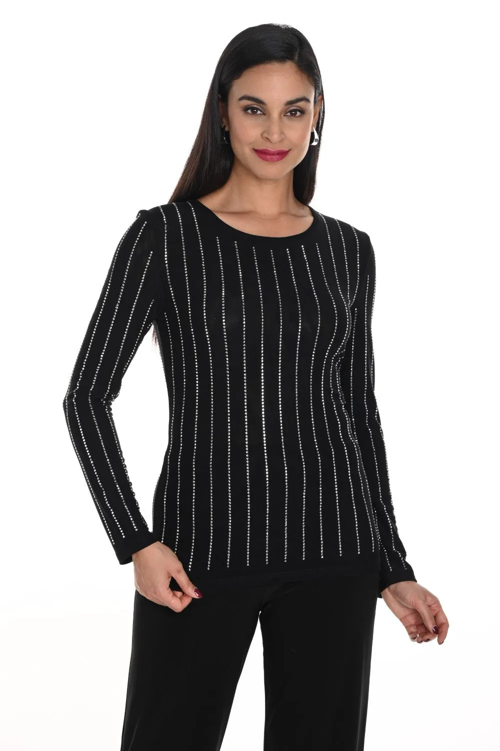 Frank Lyman Pullover 249403U Black/Silver