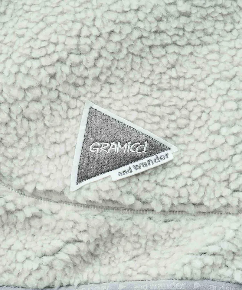 Gramicci x and wander JQ Tape Fleece Jacket