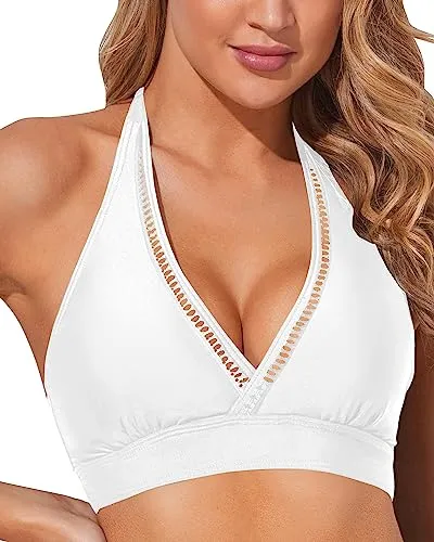 Halter Bikini Push Up Swim Tops