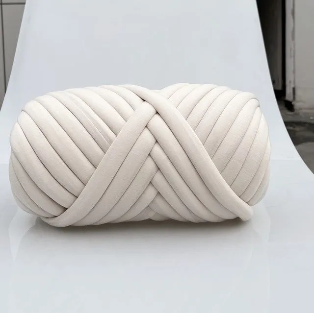 Handmade  Soft Plush Wool Pillow