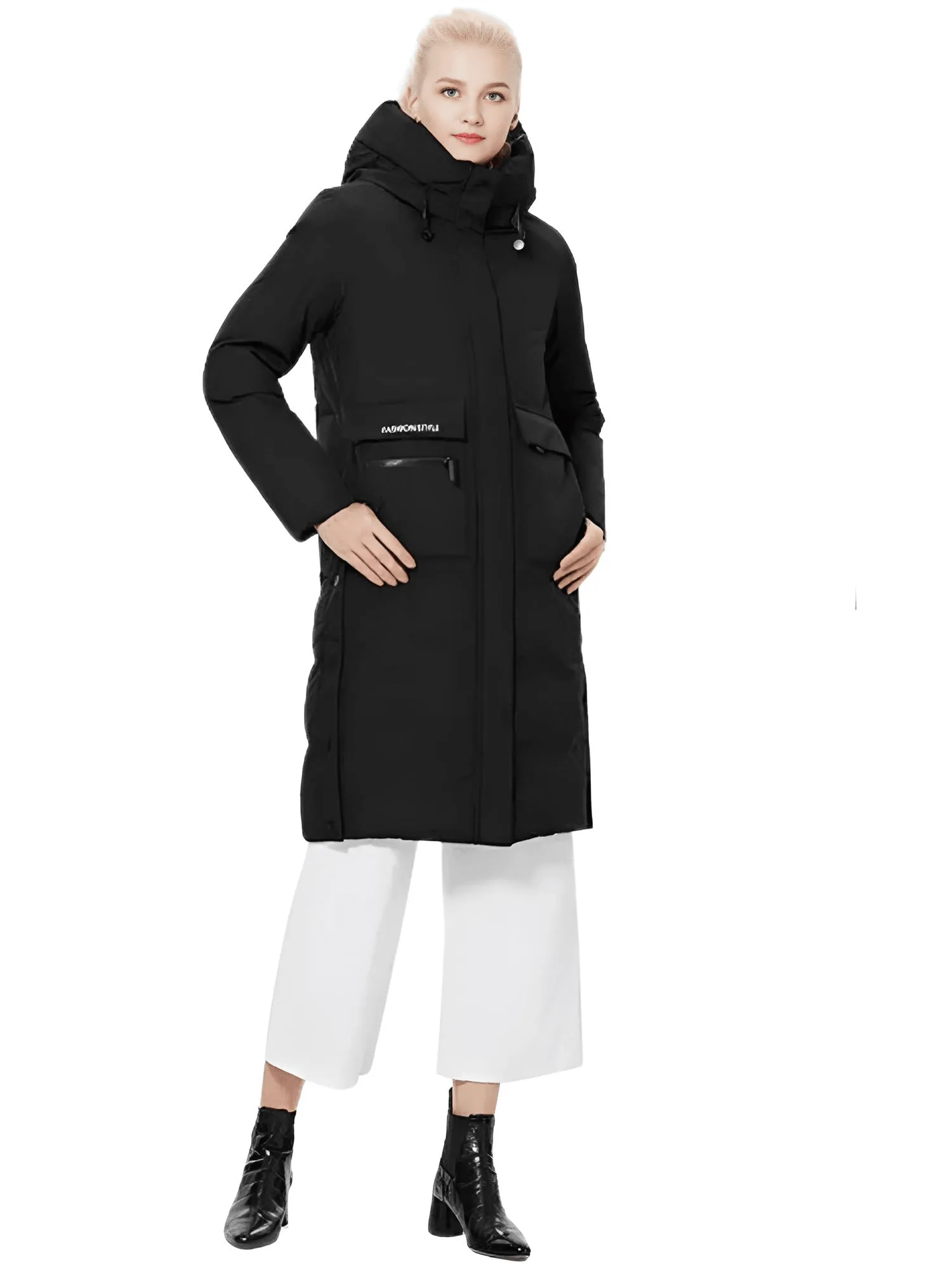 ICEbear Women's Long Winter Jacket With Big Pockets