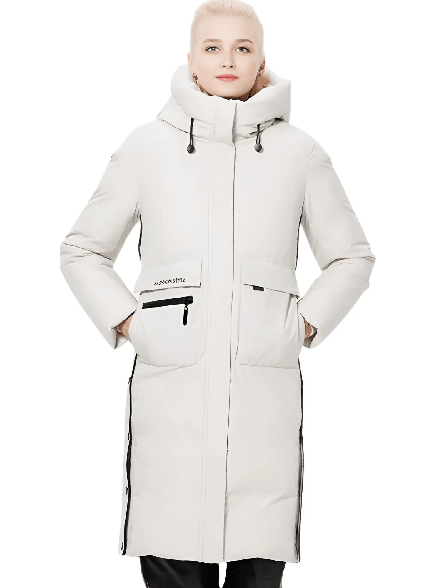 ICEbear Women's Long Winter Jacket With Big Pockets