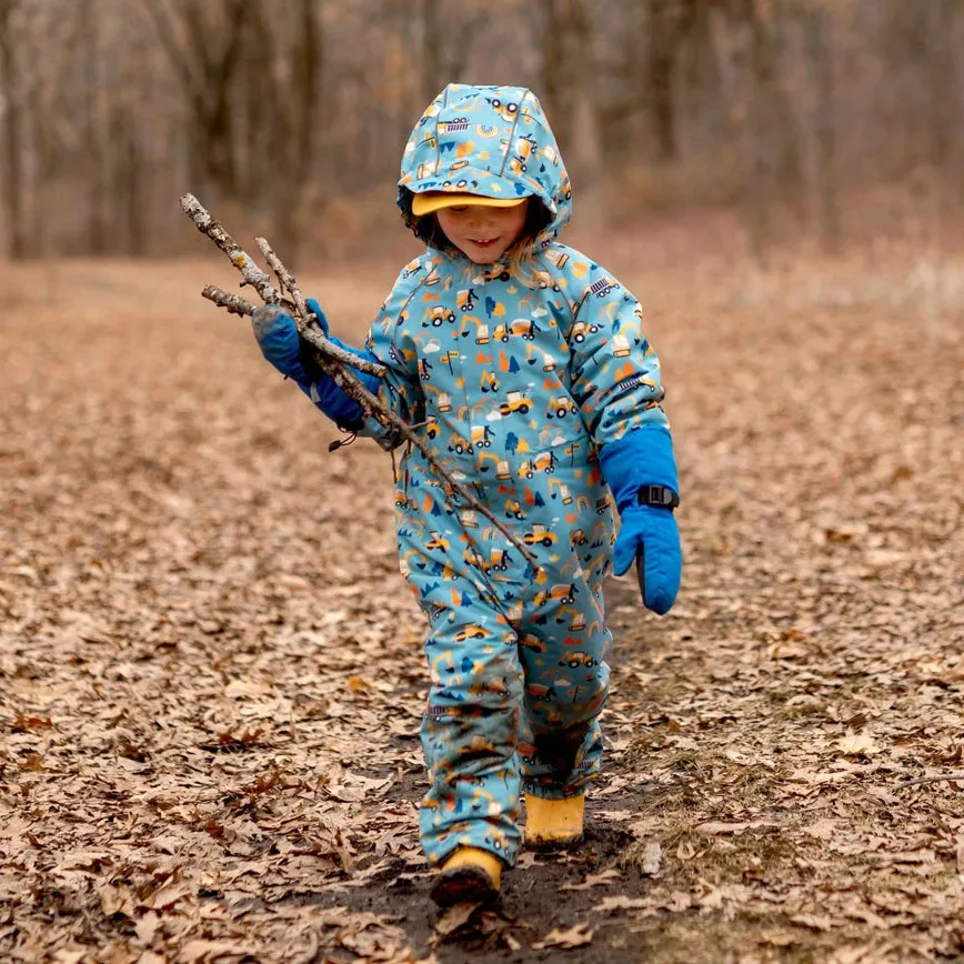 Jan & Jul Kids Fleece Lined Rain Suits | Under Construction