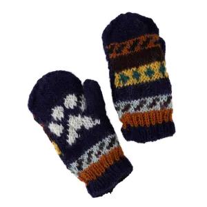 Kids Paw Print Mitts