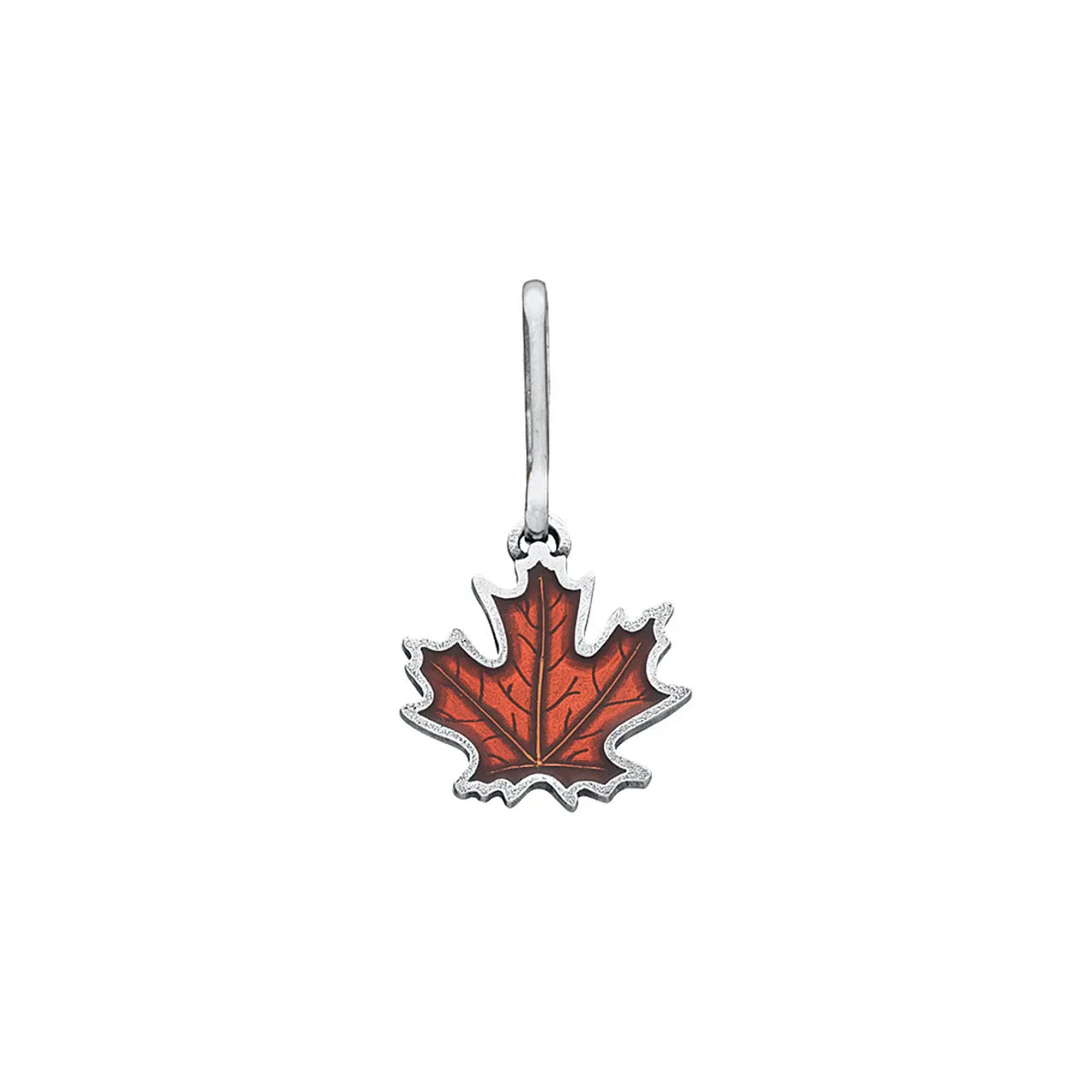 Maple Leaf Zipper Pull