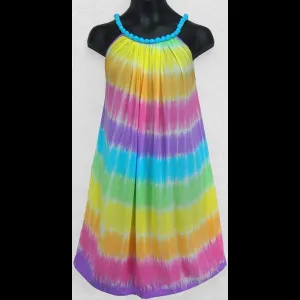 Megan's Soft Tie-Dye Dress for Girls (Ages: 4, 6, 8, 10)