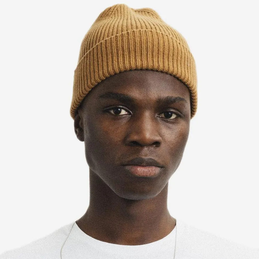 Merino Wool Beanie - Kelly Green