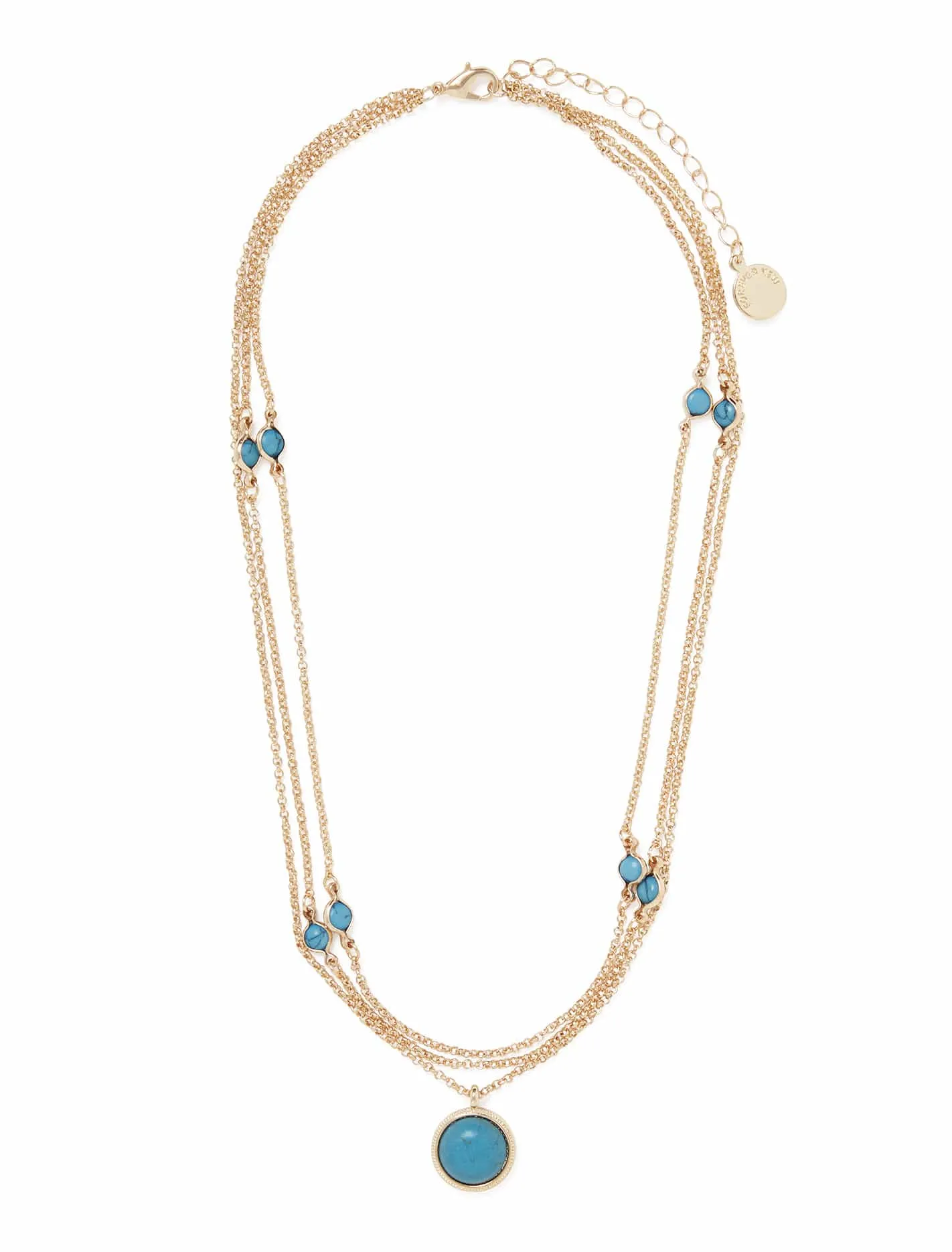 Ola Multi Strand Pendant Necklace