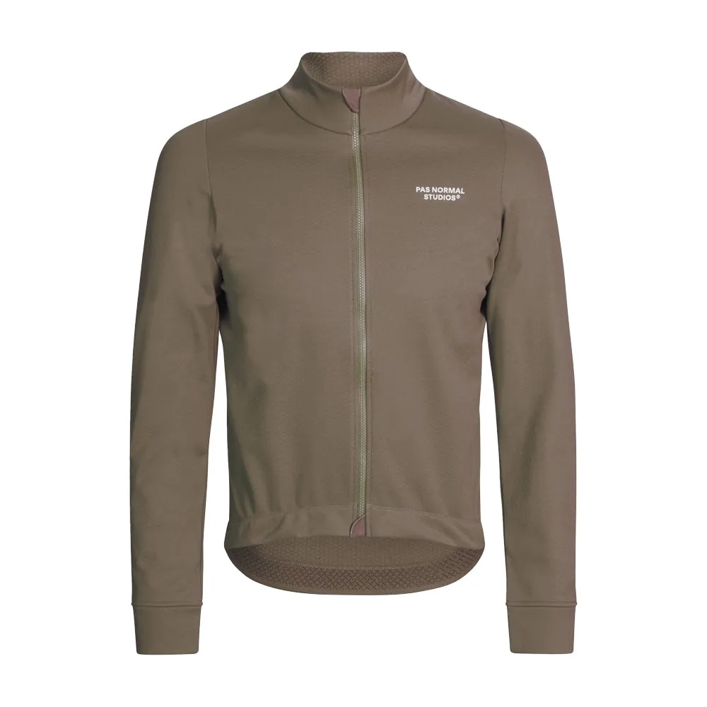 PAS NORMAL STUDIOS Essential Thermal LS Jersey - Ash Brown