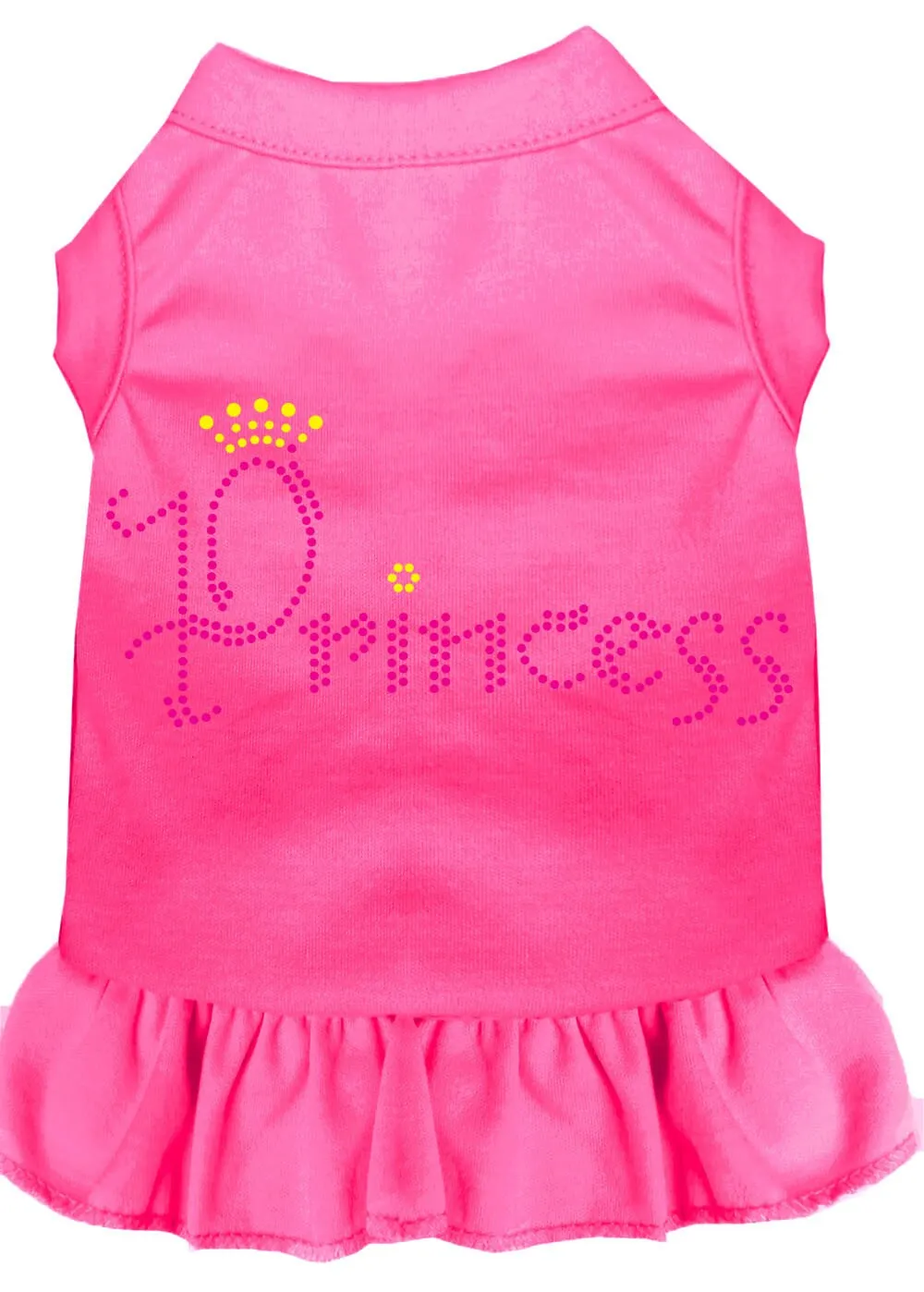 Pet Dog & Cat Dress Rhinestone, "Princess"