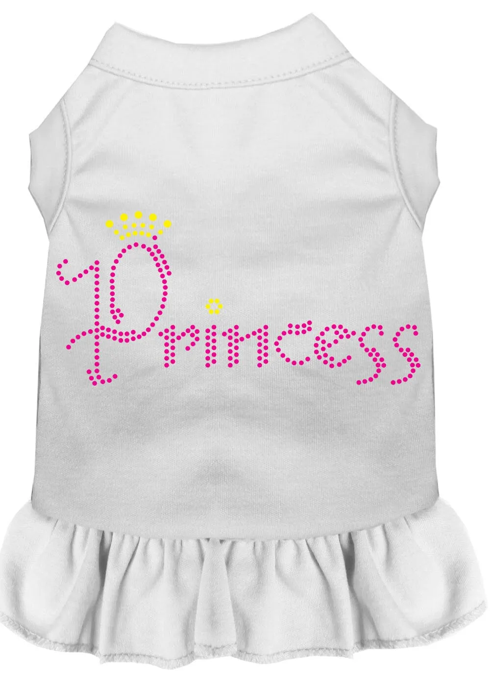 Pet Dog & Cat Dress Rhinestone, "Princess"