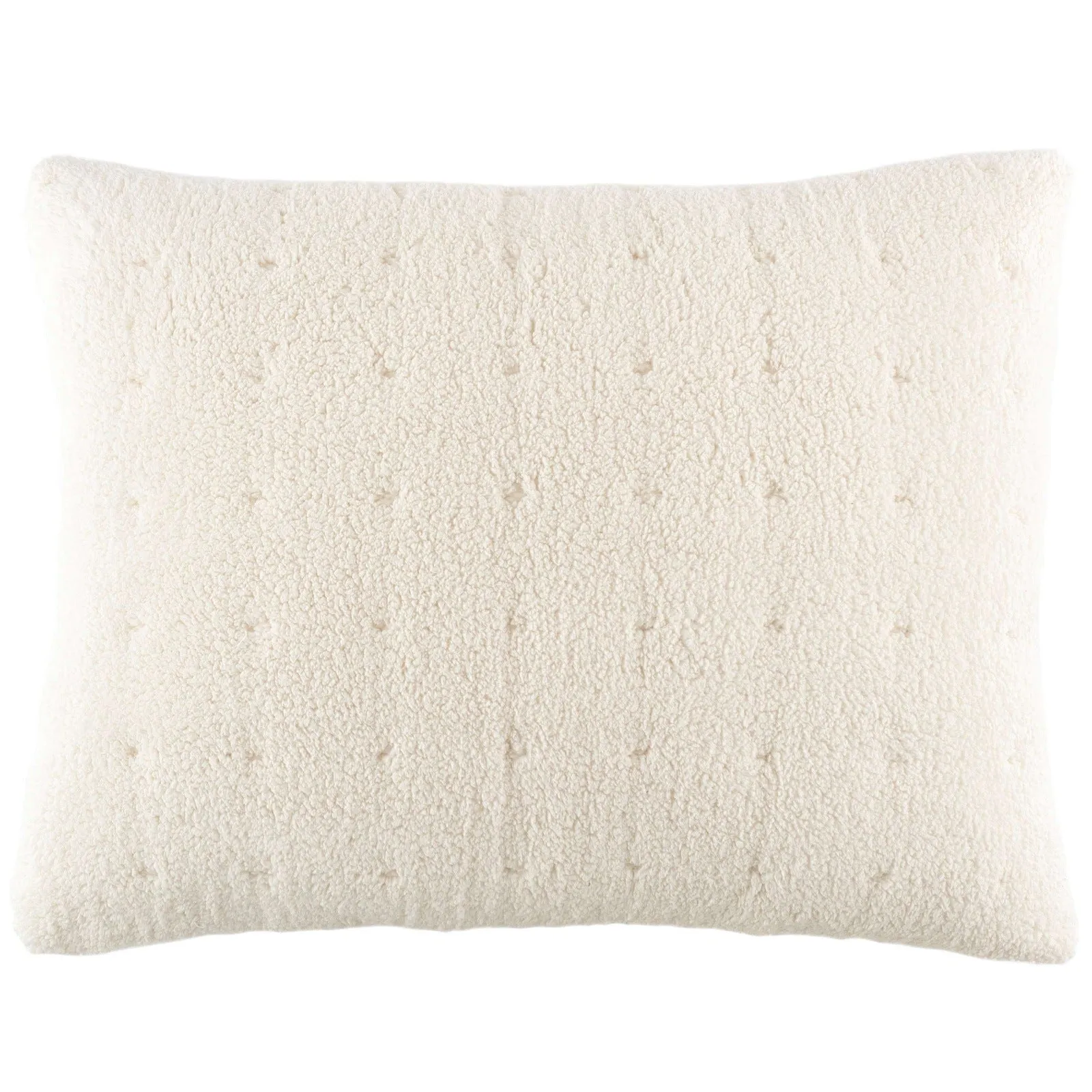 Pine Cone Hill Marshmallow Fleece Ivory Decorative Pillow