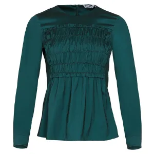 Ruched Blouse - Peacock