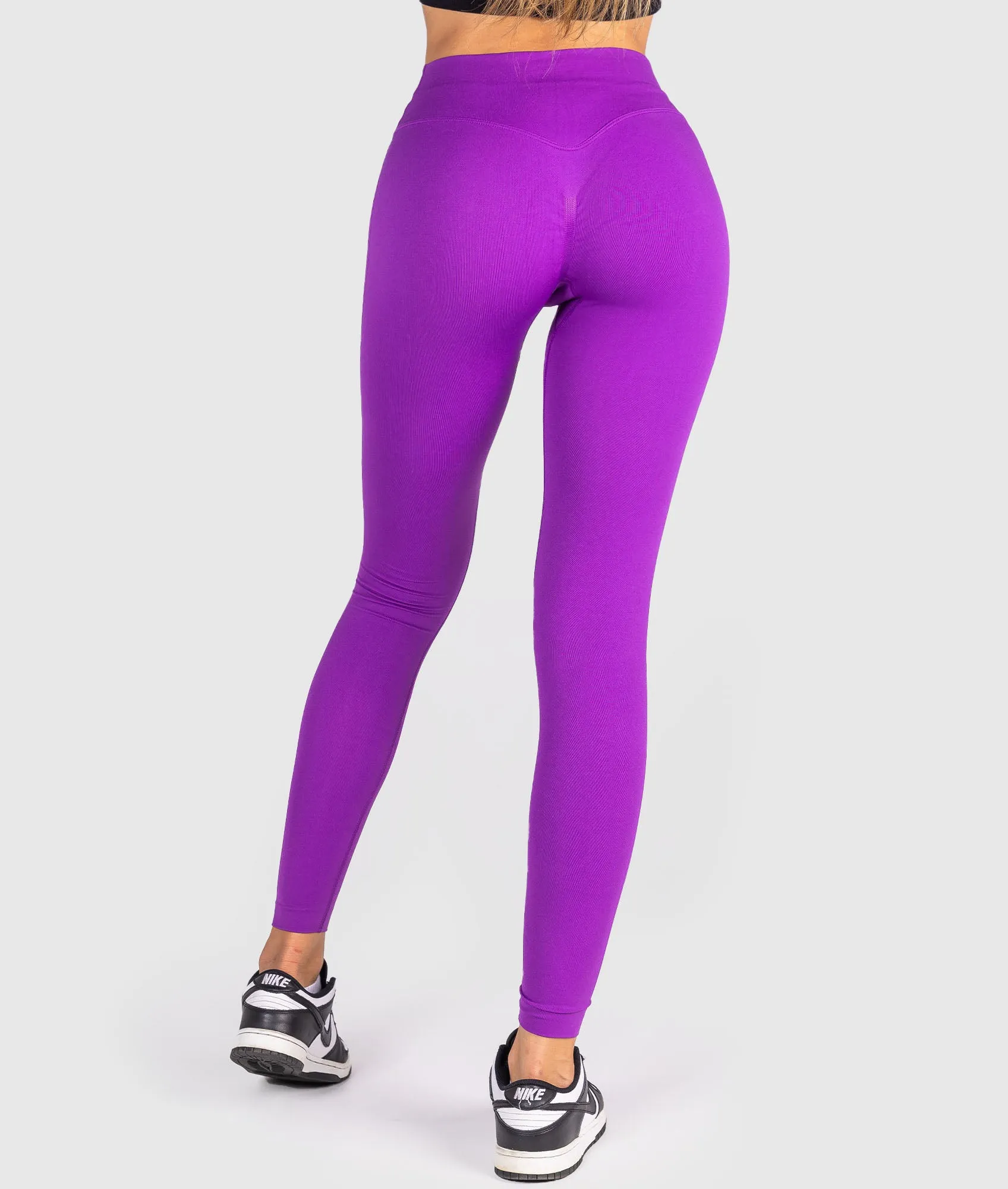 Sakura Seamless Leggings - Grape