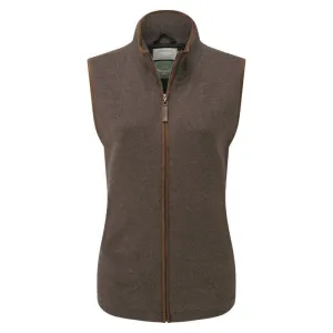 Schoffel Ladies Lambswool Aerobloc Gilet - Mole