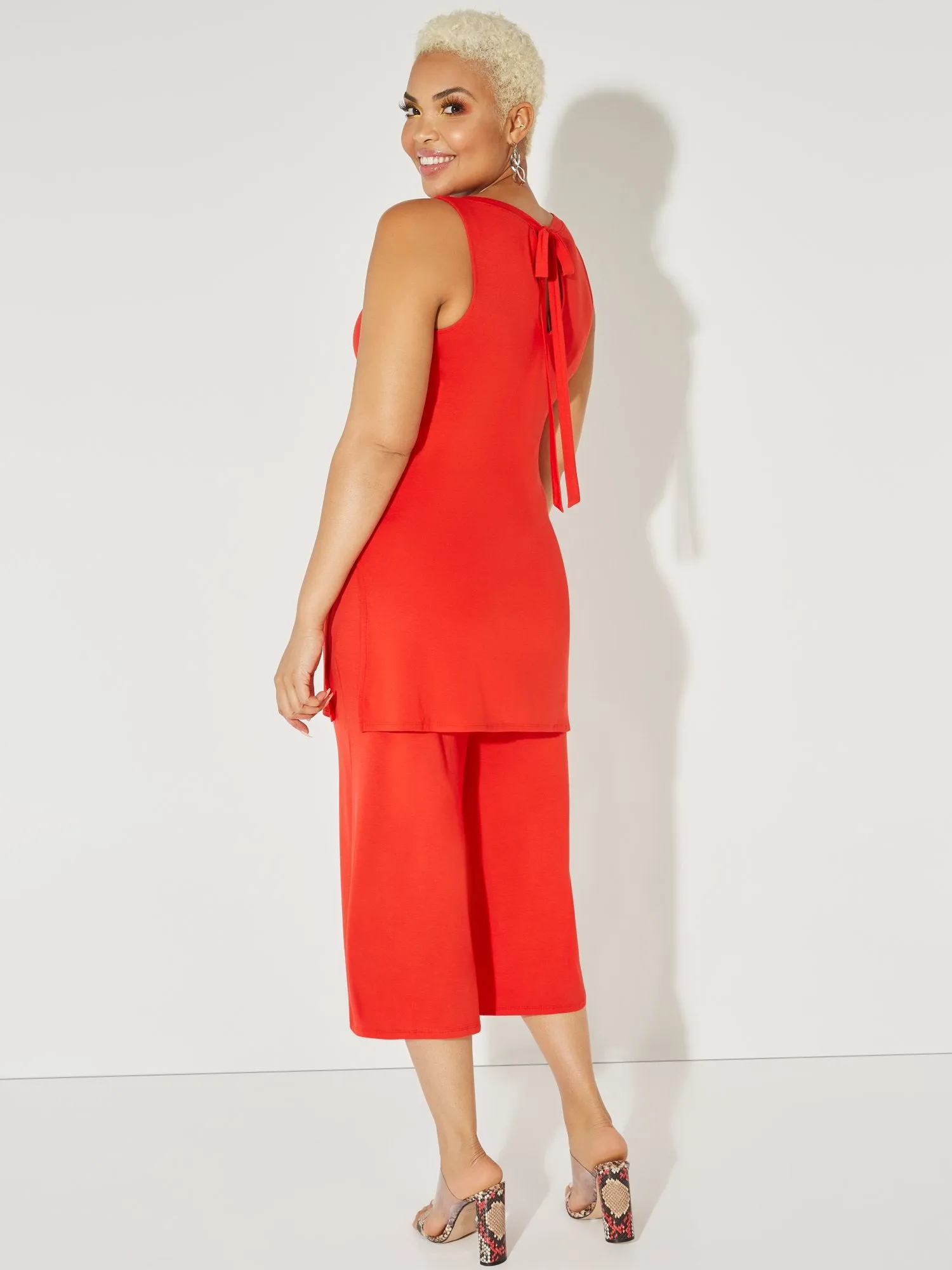 Sleeveless Tie-Back Top - NY&C Style System