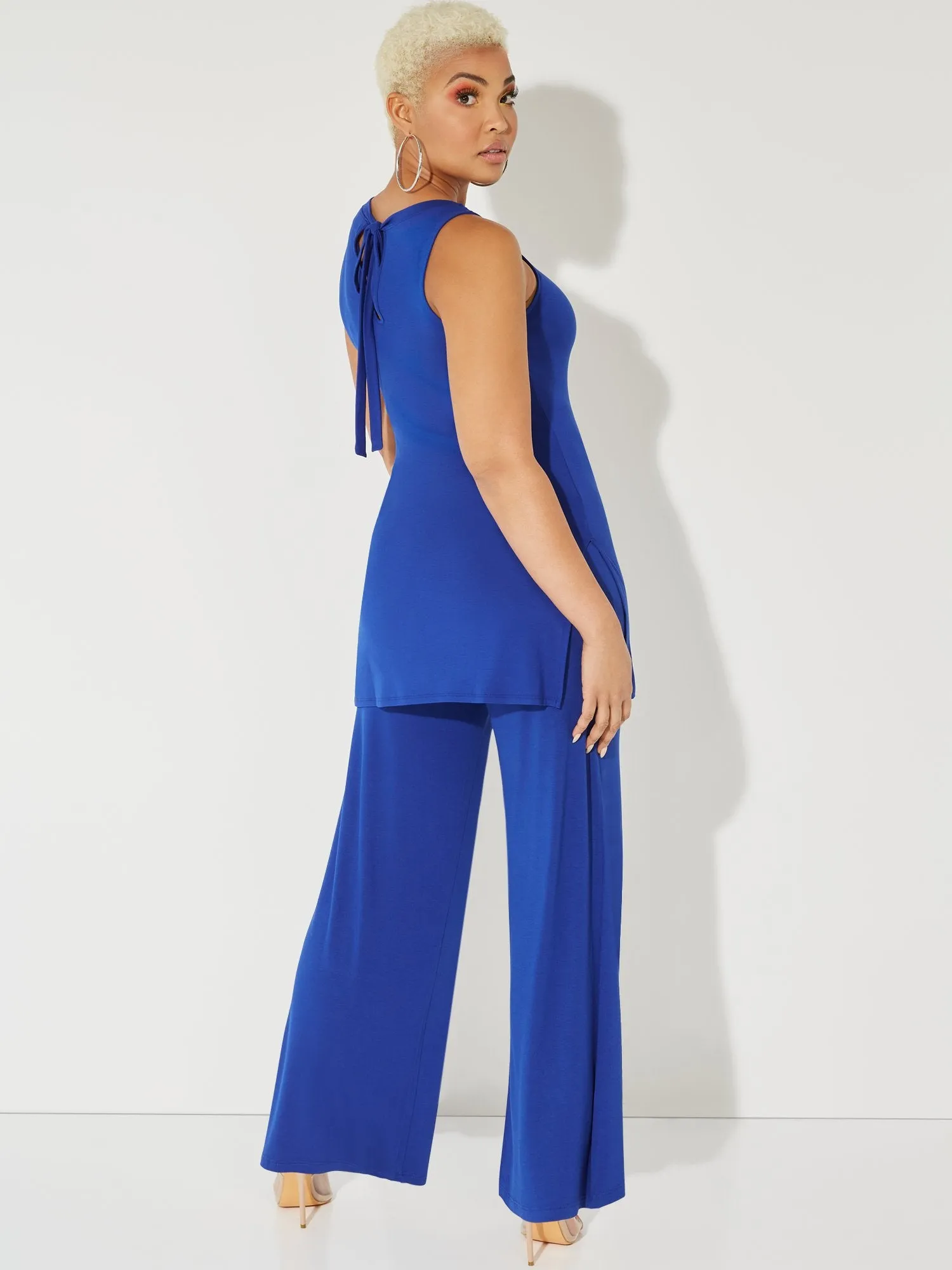 Sleeveless Tie-Back Top - NY&C Style System