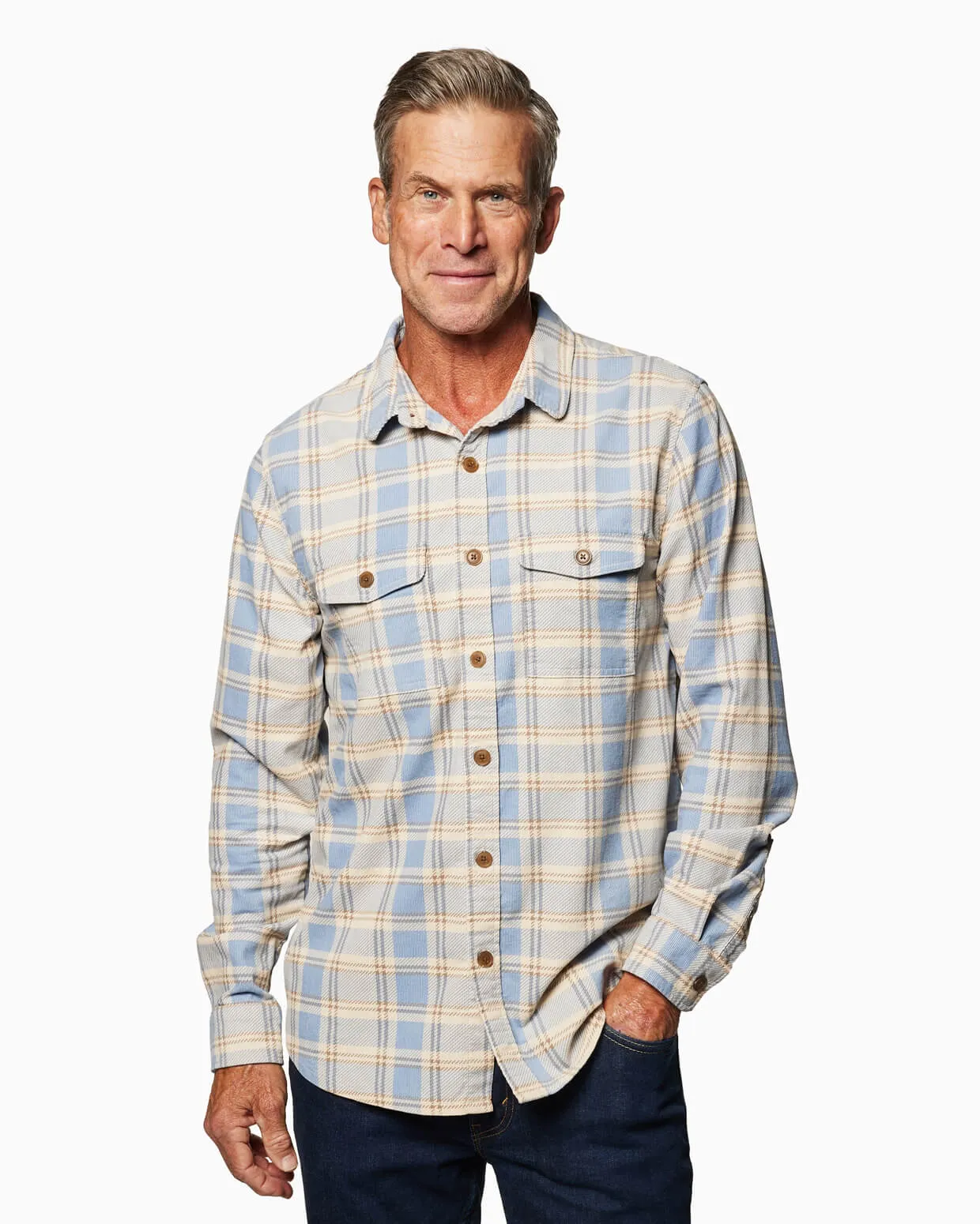 Sunridge | Printed Corduroy Shirt