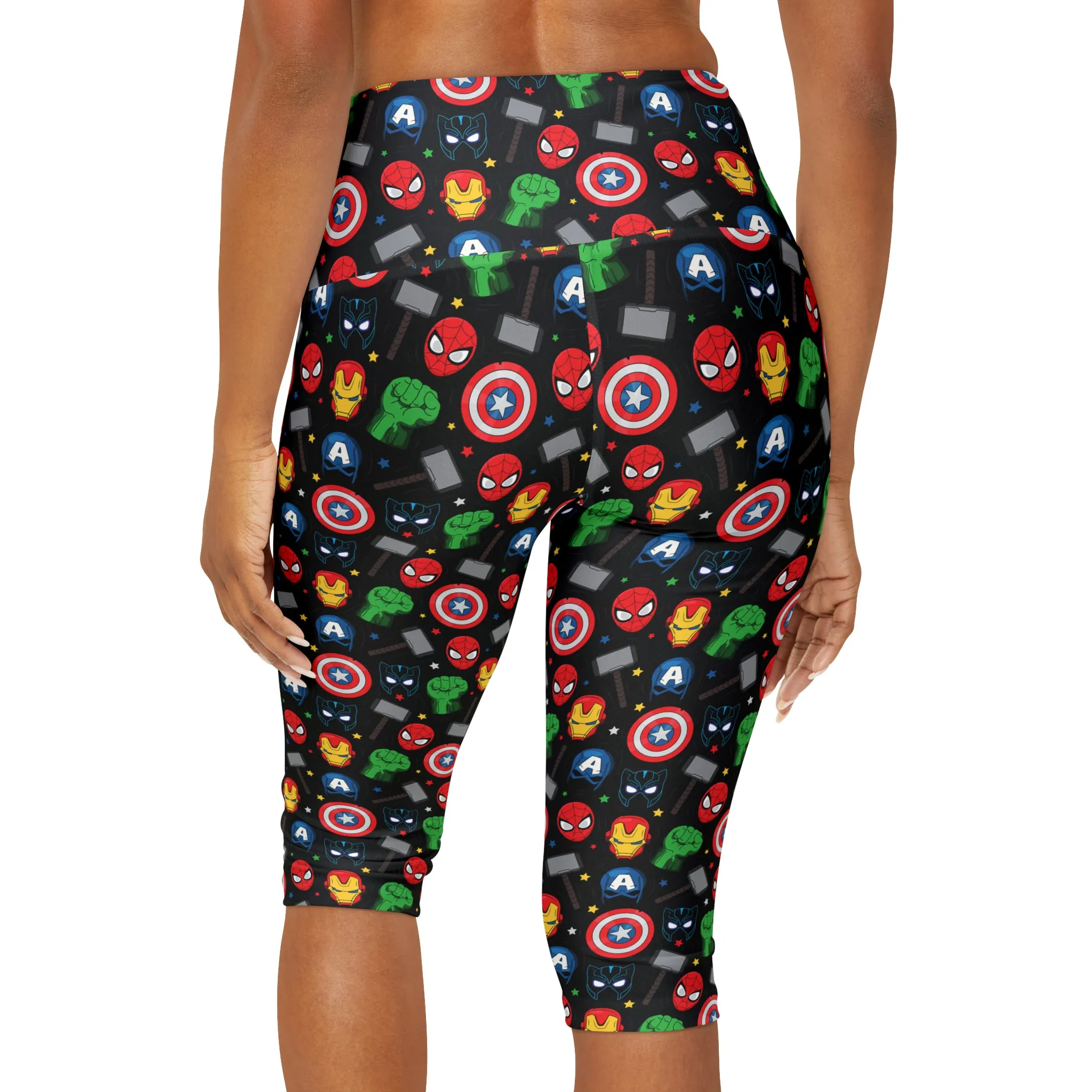 Super Heroes Athletic Capri Leggings