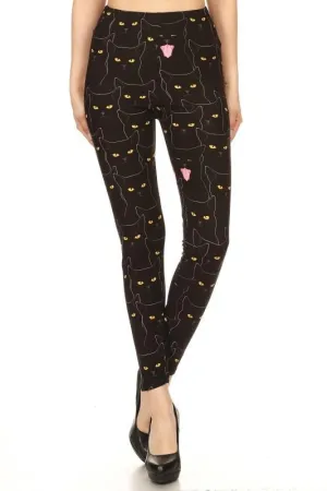 The Cat's Meow Print Leggings