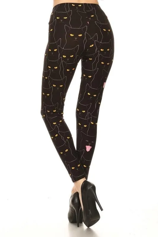 The Cat's Meow Print Leggings