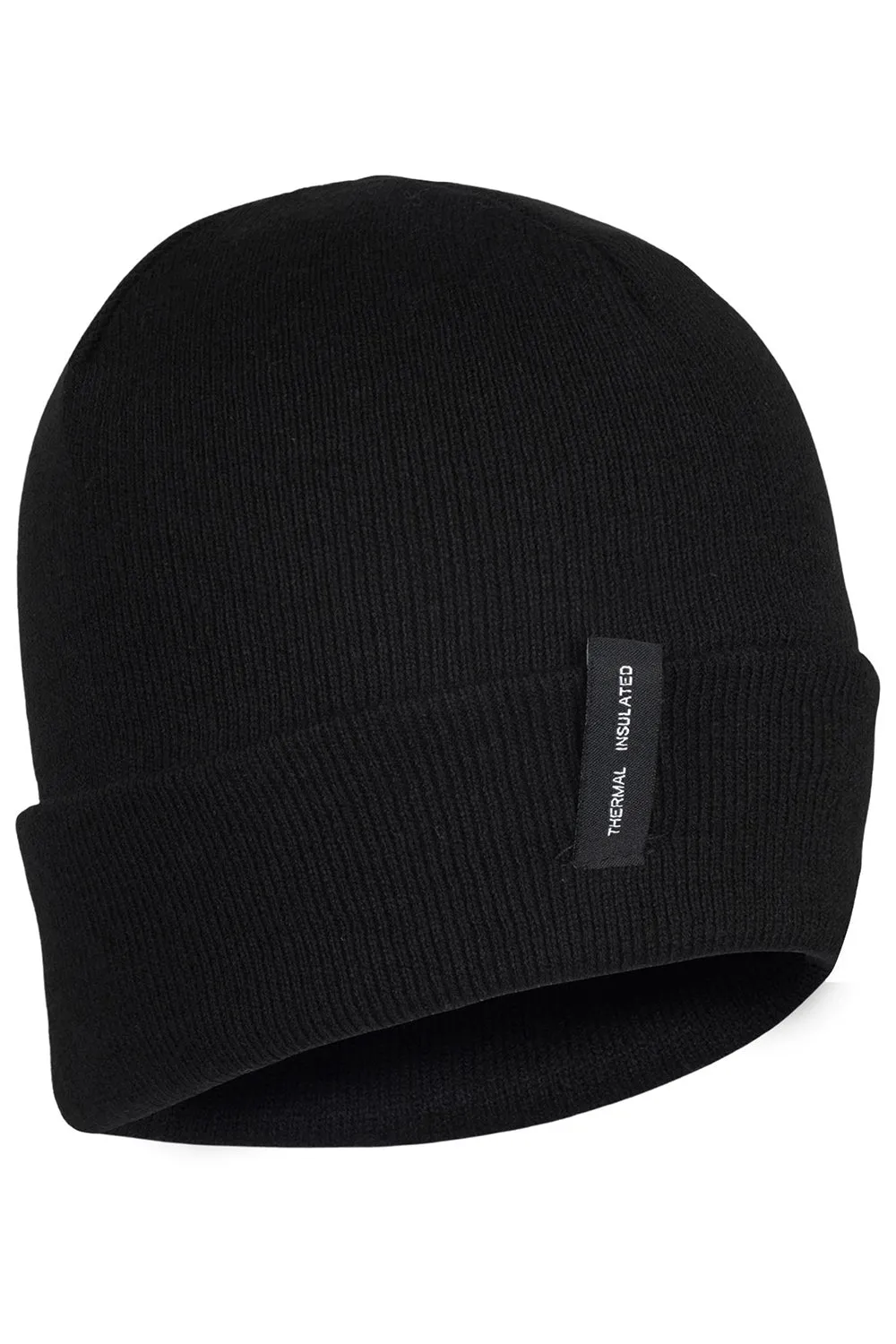 Unisex Thermal Heat Knitted Caps - 1/2 Pack