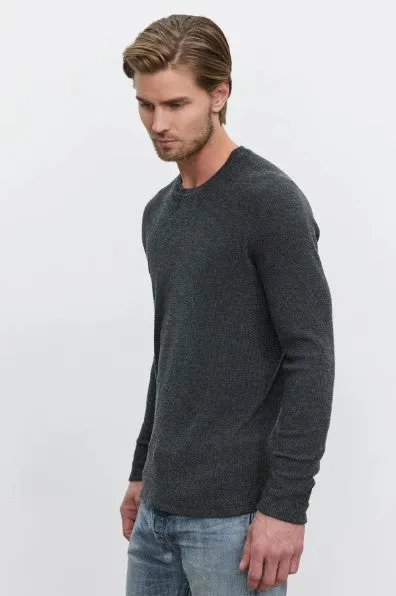 Velvet by Graham & Spencer Tobias Brushed Thermal Crew