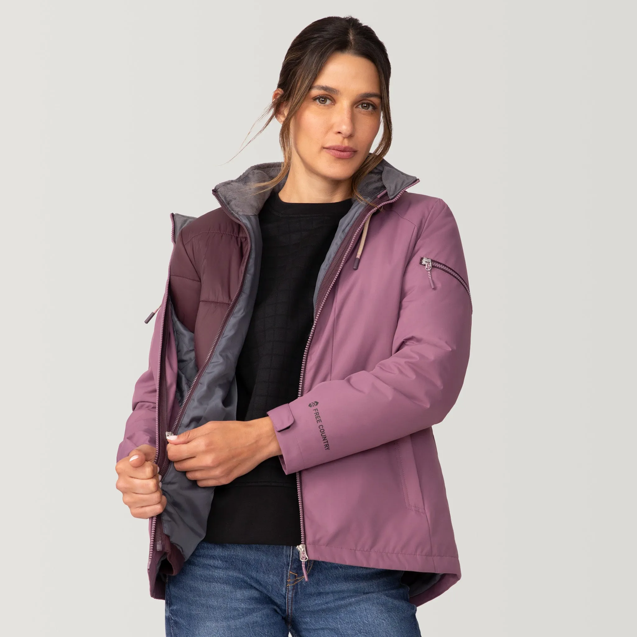 Women's Back of Bell 3-in-1 Systems Jacket