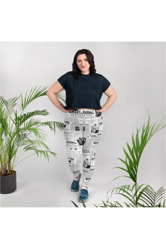 Women's Suffrage Plus Size Leggings