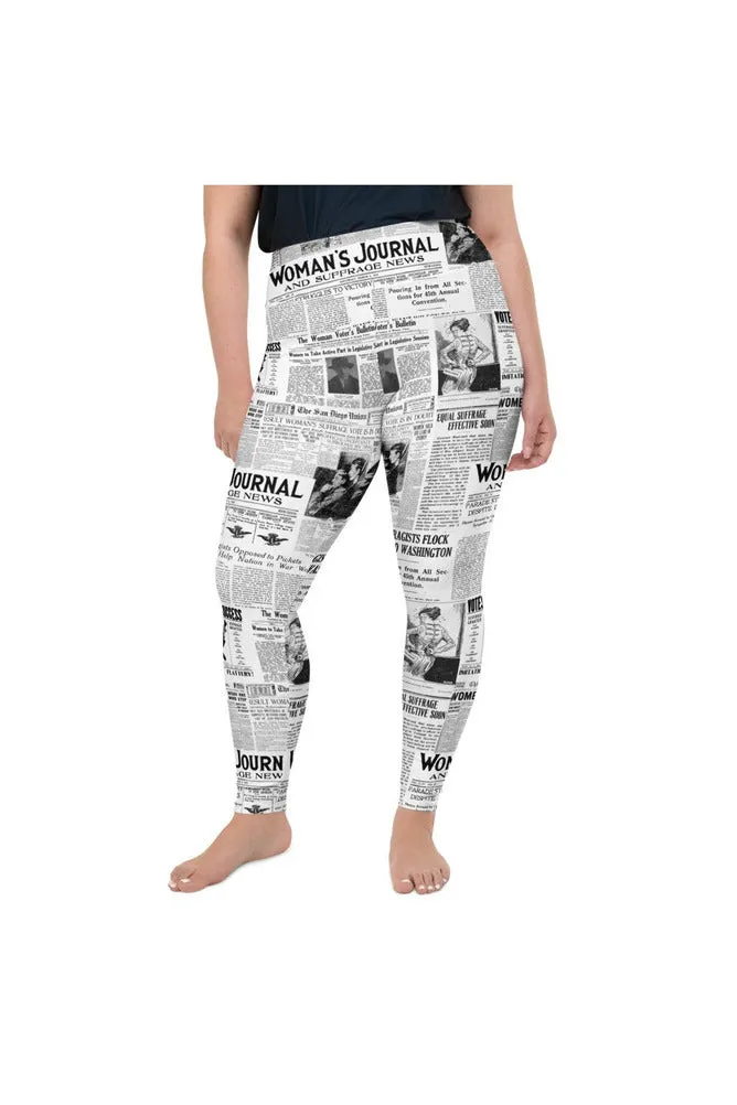 Women's Suffrage Plus Size Leggings